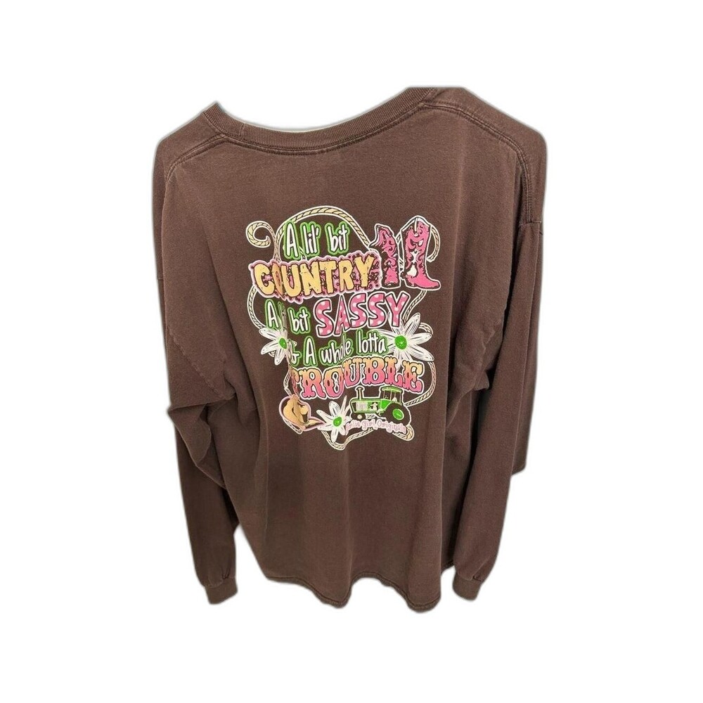 Girlie Girl long sleeve T size XL
